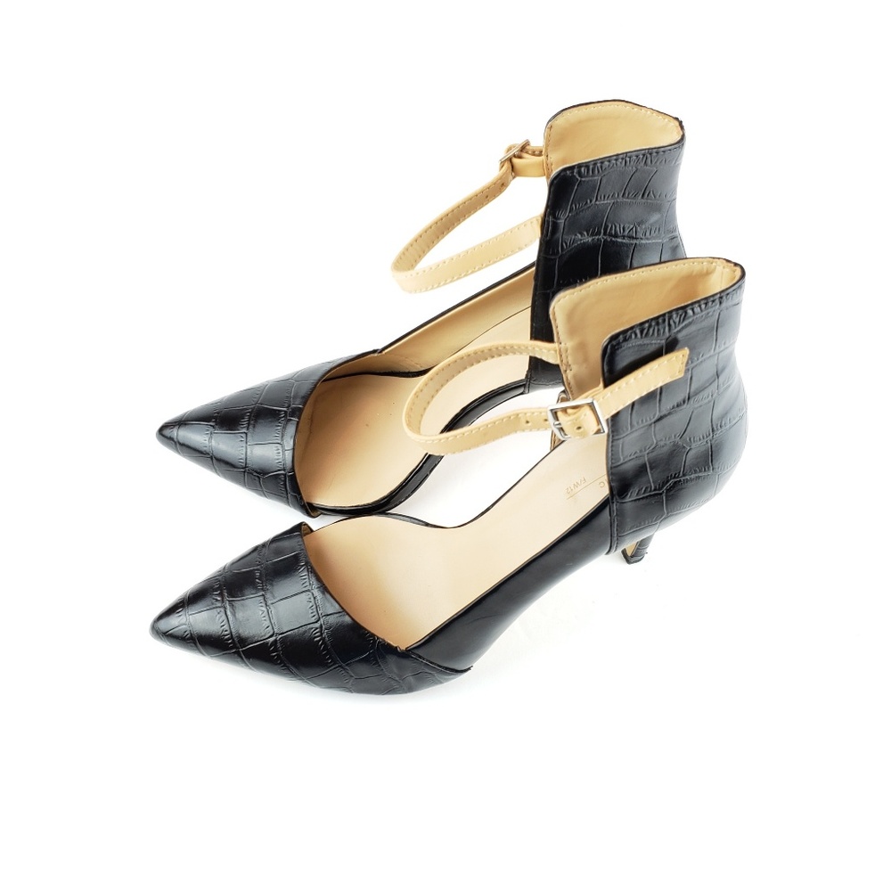 Zara | Vamp Asymmetric Heels - Picture 3 of 8